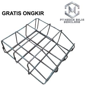 Pondasi Cakar Ayam Pinggir 40 X 40 X 20cm – 10mm