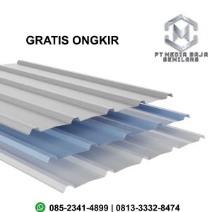 Atap Alderon RS Greca 1.2mm X 688mm X 2.4m (Single Layer)
